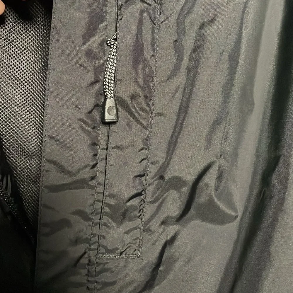 Walter Hagen Men’s Black Windbreaker Lightweight Waterproof Jacket (Size: XL)